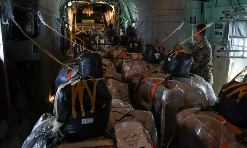 Record number of humanitarian aid trucks entering Gaza: Israel officials