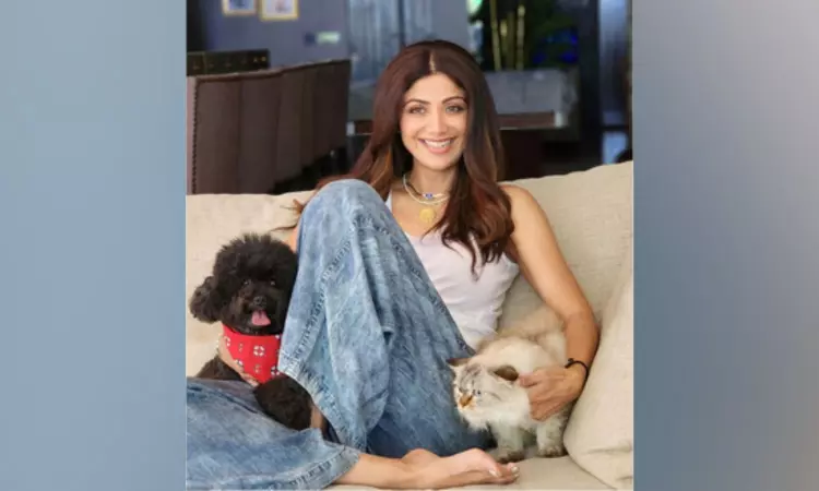 Shilpa Shetty drops paw-fect video with pets Truffle, Simba: They are my peace
