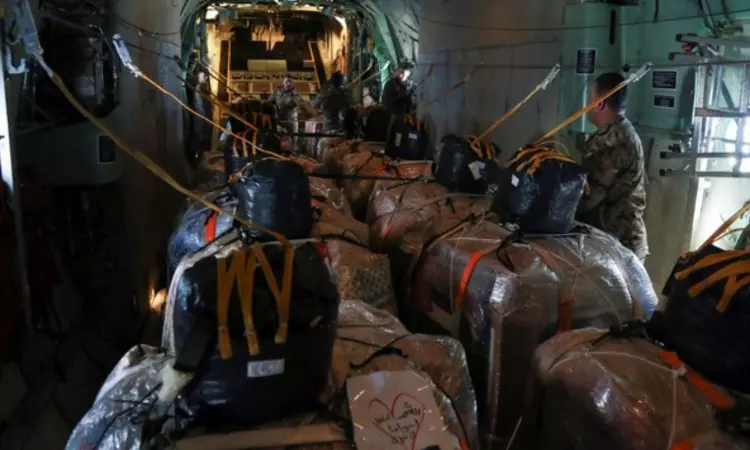 Record number of humanitarian aid trucks entering Gaza: Israel officials