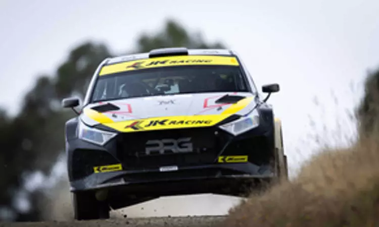 Gaurav Gill finishes Day 1 of Otago Rally in top-three
