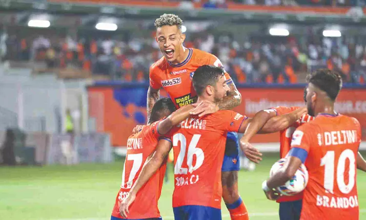 FC Goa records 4-1 win against Chennaiyin FC