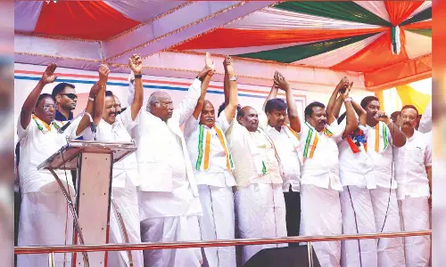 PM Modi’s guarantees are false, says Kharge