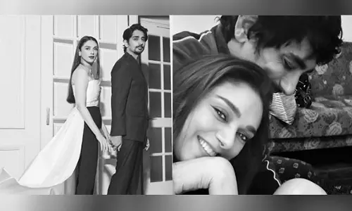 To endless laughter on loop: Aditi Rao wishes her manicorn Siddharth on birthday