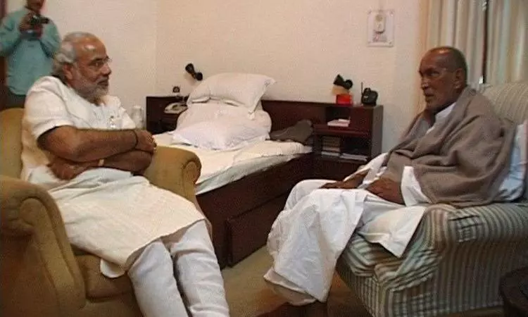 PM Modi pays tribute to chandra shekhar