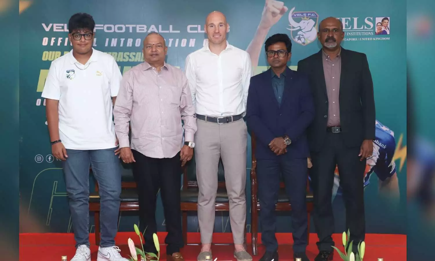 Vels Football club announces its international ambassador, Spanish footballer Gaizka Toquero