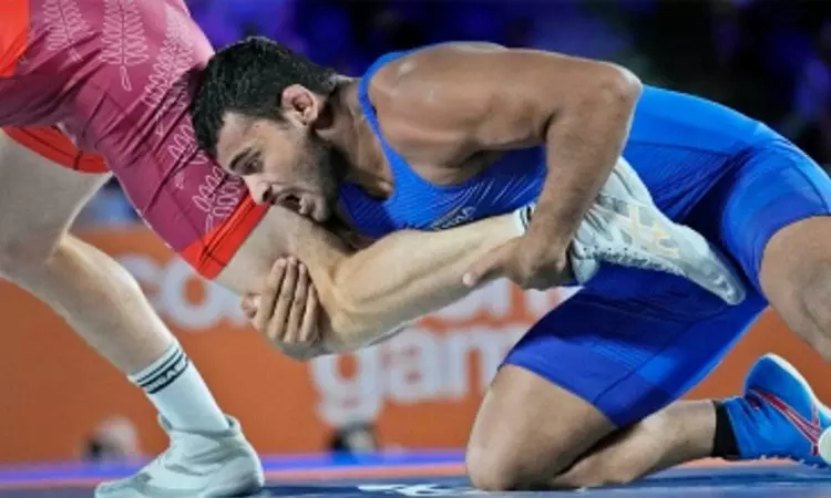 Hotels are full, sleeping on the floor: Two Indian wrestlers stranded at Dubai airport