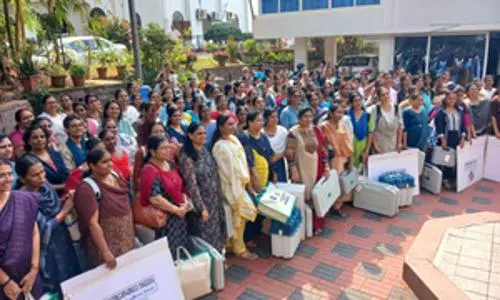 Beauty of Indian democracy’: Women officers dominate polling in Puducherry’s Mahe region
