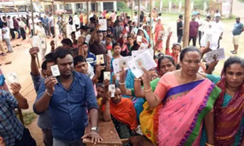 Northeast records over 50 pc voting till 3 pm despite inclement weather