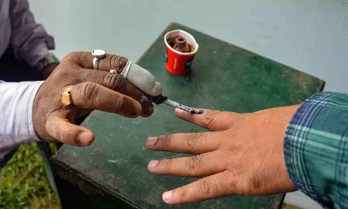 Over 62% vote in 1st phase of LS polls Over 62% vote in 1st phase of LS polls