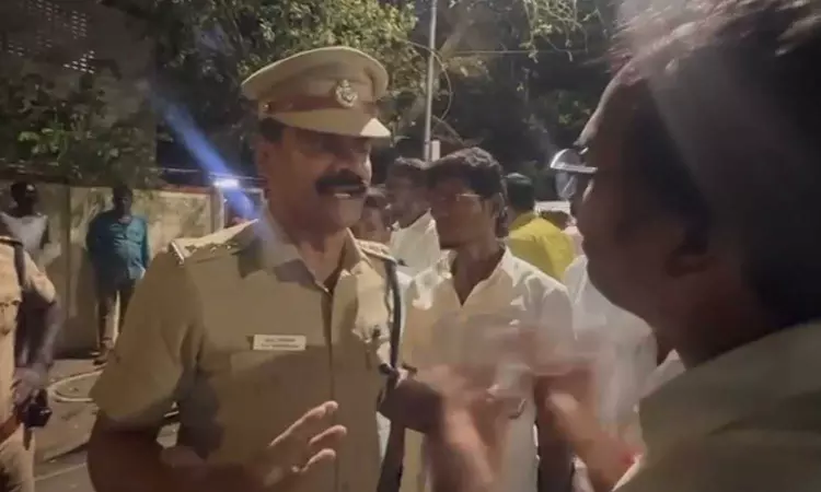 LS polls: Tension prevails at  a booth in South Chennai amid fake vote allegations