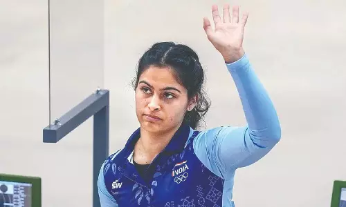 Manu betters world record, Anish wins in pistol competitions