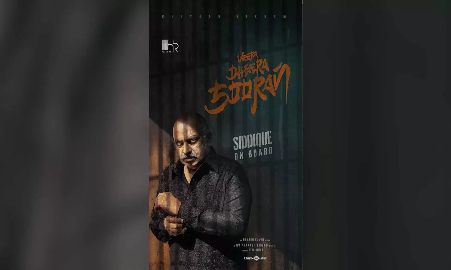 Malayalam actor Siddique on board Vikram’s Veera Dheera Sooran
