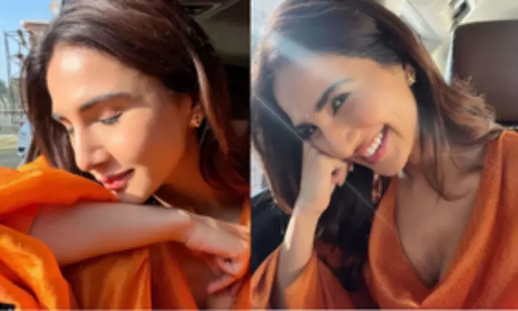 Vaani Kapoor basks in the sun, drops pics in orange outfit; Raashii calls her a beauty’