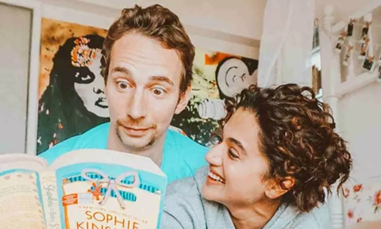 Taapsee Pannu hails husband Mathias Boe as a true star Taapsee Pannu hails husband Mathias Boe as a true star