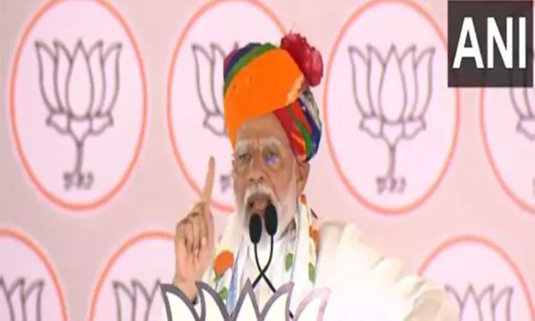 Listening to Hanuman Chalisa a crime...: PM Modi brings up Karnataka assault to shred Congress