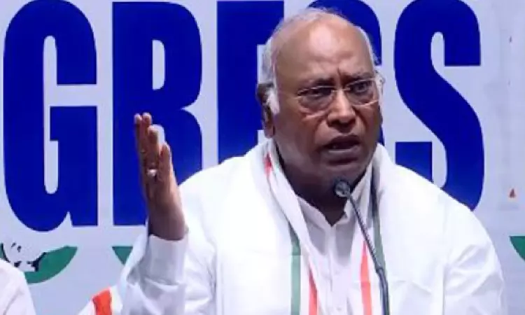 To not implement whatever promise he gives, that is Modis guarantee: Kharges jibe at PM To not implement whatever promise he gives, that is Modis guarantee: Kharges jibe at PM
