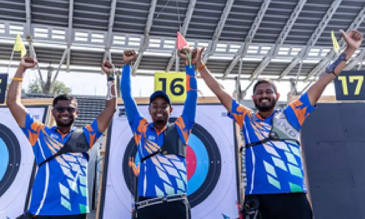 Archery World Cup: Indian men’s recurve team secures spot in final