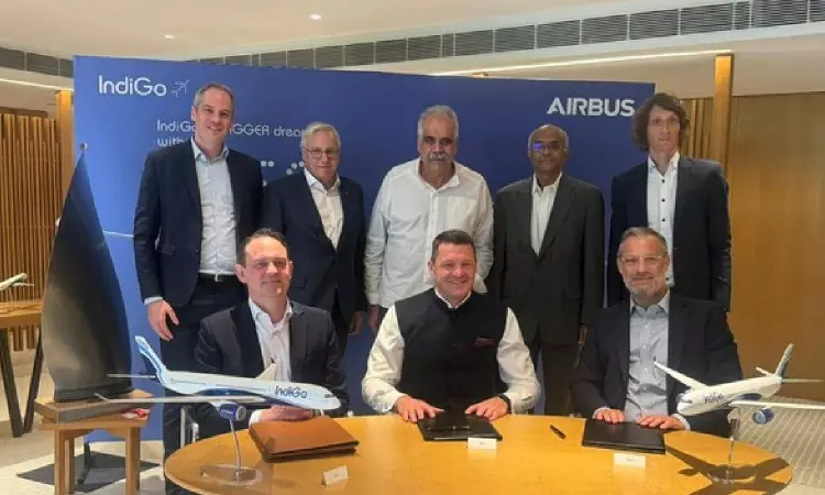 IndiGo enters wide-body space with order for 30 Airbus A350-900 aircraft