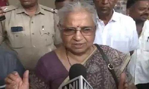 Dont sit at home, come out and vote, its your right, says RS MP Sudha Murty after casting vote in Bengaluru
