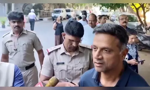 Voting for 14 LS seats underway in Ktaka; Rahul Dravid, FM Nirmala Sitharaman among early voters Voting for 14 LS seats underway in Ktaka; Rahul Dravid, FM Nirmala Sitharaman among early voters