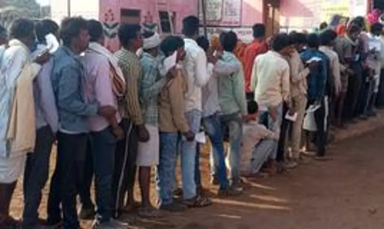 Voter turnout of 13.83 pc recorded in MPs six LS seats in first two hours