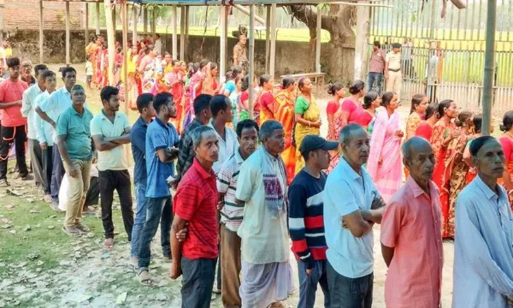 Lok Sabha polls 2024: Madhya Pradesh records 38.96 % voter turnout till 1 pm