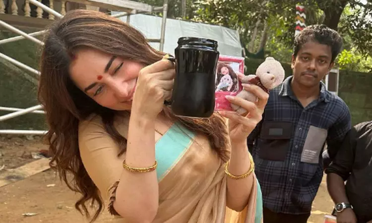 Tamannaah Bhatia treats fans with spooky BTS pics from Aranmanai 4 set: challenging yet fun
