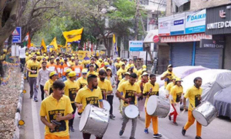 Walk for Kejriwal: AAP organises rally amidst Chief Ministers legal woes