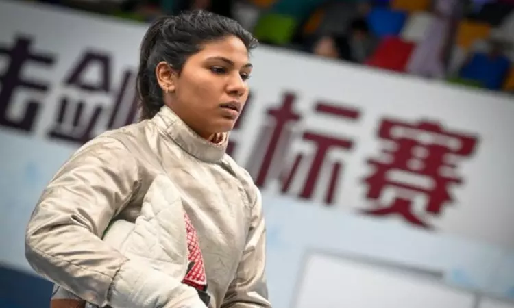 Bhavani Devi upsets Olympic medallist Ozaki but falls short in Coupe Acropolis main draw Bhavani Devi upsets Olympic medallist Ozaki but falls short in Coupe Acropolis main draw