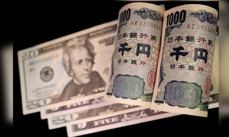 Japans yen jumps against the dollar on suspected intervention Japans yen jumps against the dollar on suspected intervention