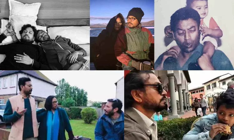 Remembering Irrfan Khan: A look at his moments spent with family