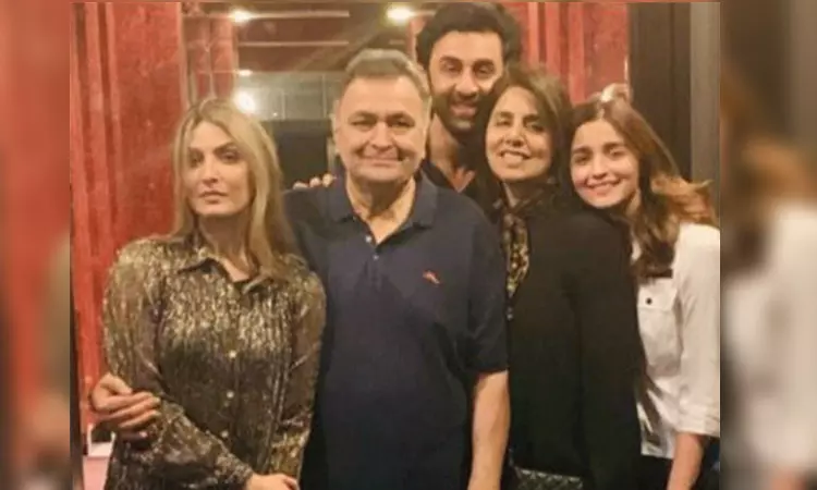 Neetu Kapoor, Riddhima Kapoor remember Rishi Kapoor on 4th death anniversary
