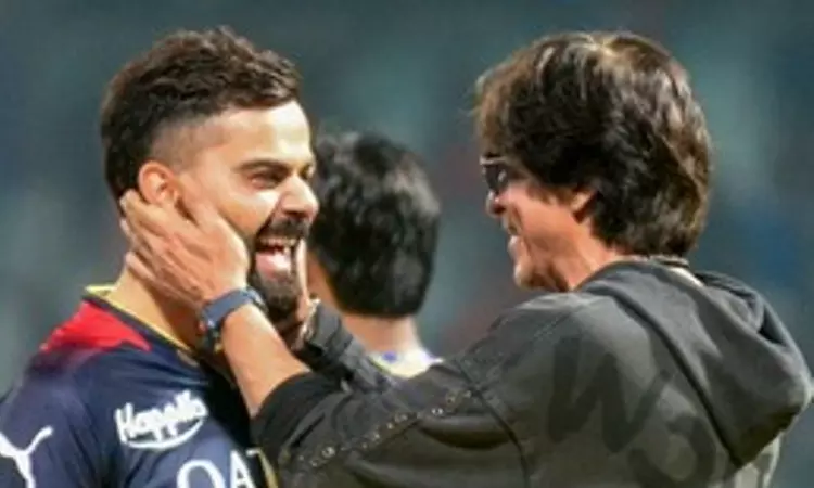 Virat Kohli is like a ‘Daamad’ to our Bollywood fraternity, says SRK Virat Kohli is like a ‘Daamad’ to our Bollywood fraternity, says SRK