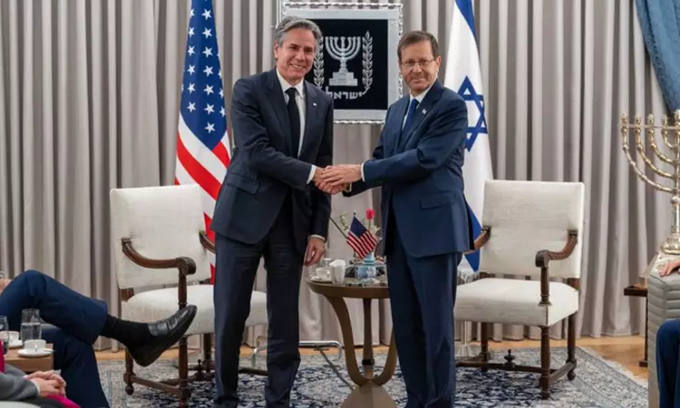 Blinken arrives in Israel to push for Gaza truce deal