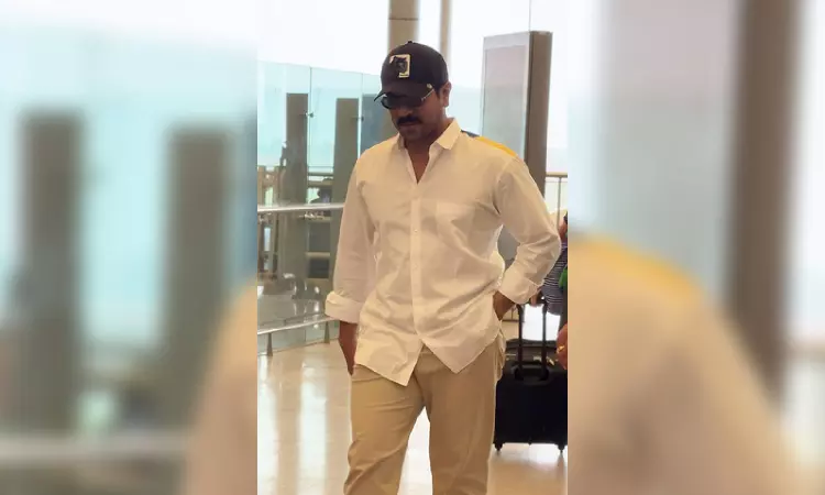 Ram Charan lands in Chennai for two-day ‘Game Changer’ shoot Ram Charan lands in Chennai for two-day ‘Game Changer’ shoot