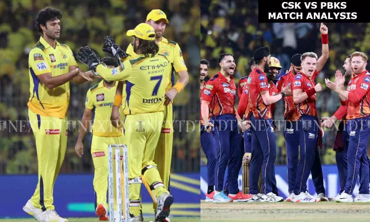 CSK vs PBKS - Match Analysis: Brar, Chahar send CSK into a tailspin CSK vs PBKS - Match Analysis: Brar, Chahar send CSK into a tailspin