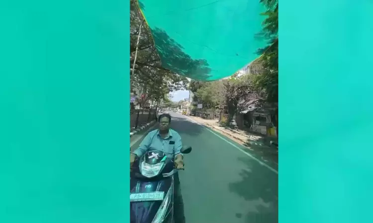 Chennai cops innovative plan: ‘Skyscreen’ at traffic signals to offer shade from blazing sun