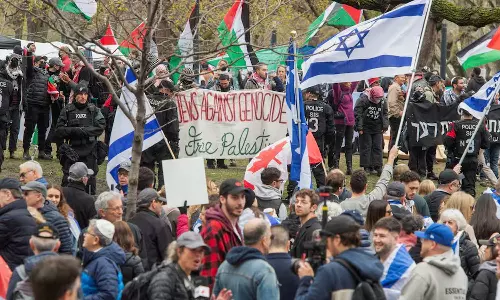 Students erect pro-Palestinian encampments across major Canadian universities