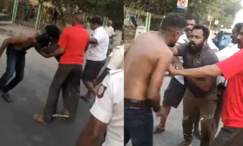 BJP functionary, cop arrested for beating up man after road rage incident near Santhome