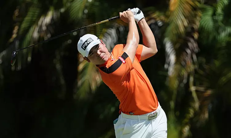 CJ Cup: Japans Taiga roars with 64 to trail leader Wallace by 1