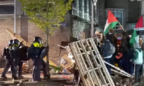Police arrest 125 pro-Palestinian protesters at Dutch university