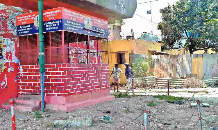 Taramani railway station has become hub of illegal activities