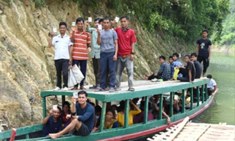 With voting in four seats in Assam, polling complete in all 25 LS seats in NE