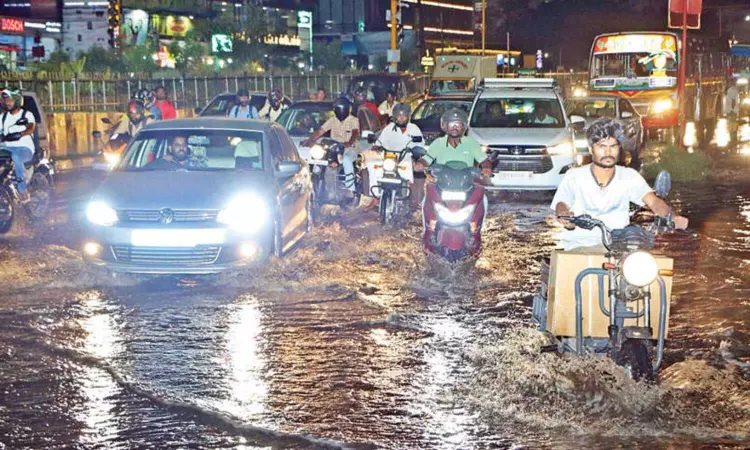 Dists enjoy downpour, mild rain forecast for city