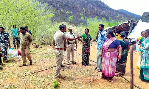 High drama as families encroaching forestland evicted