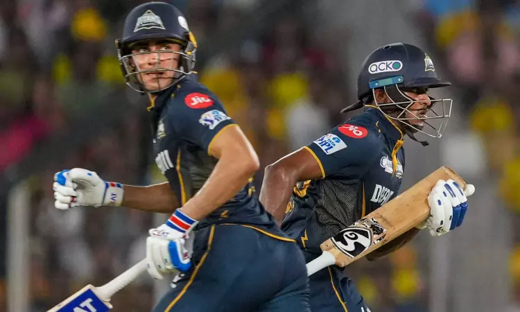 IPL 2024: Gill, Sudharsan score twin tons for GT, CSK needs 232 runs to win