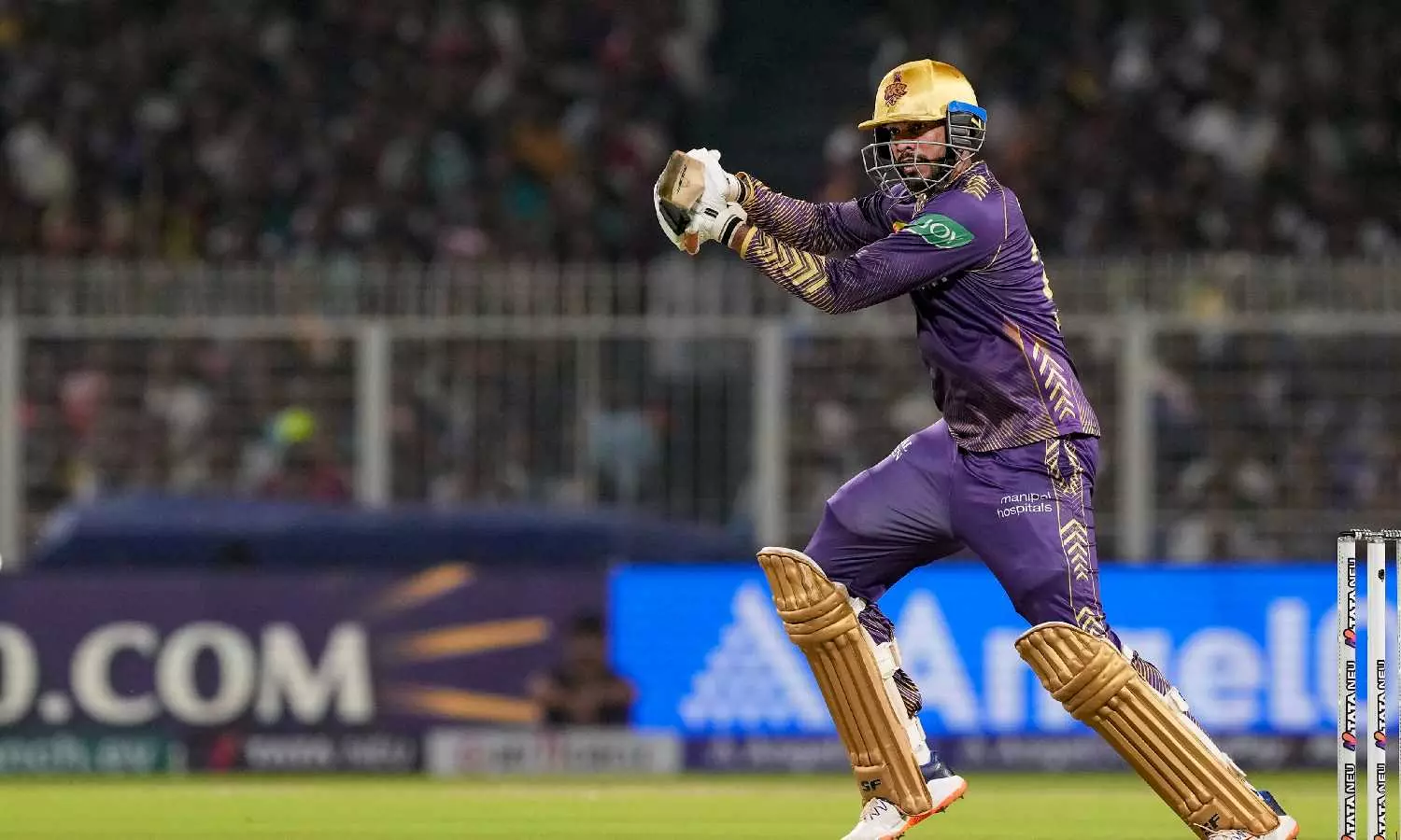 IPL 2024: KKR sets a target of 158 runs against MI