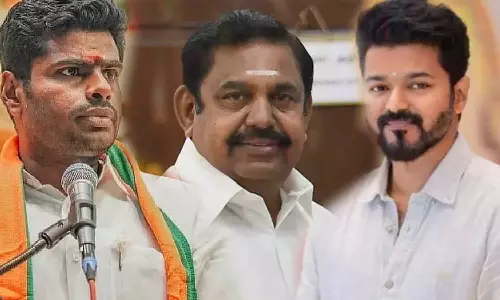 EPS turns 70, receives bday wishes from TVK leader Vijay, BJP chief Annamalai