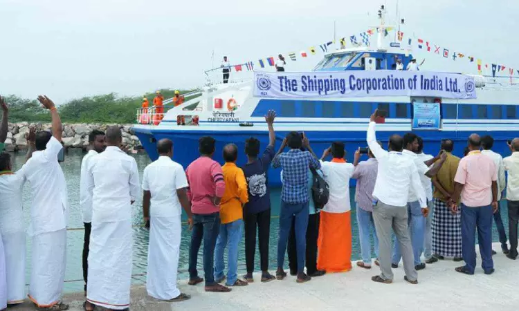 Relaunch of ferry service between Nagapattinam and Sri Lankas Kankesanthurai port pushed to May 17; here is where you can book tickets Relaunch of ferry service between Nagapattinam and Sri Lankas Kankesanthurai port pushed to May 17; here is where you can book tickets