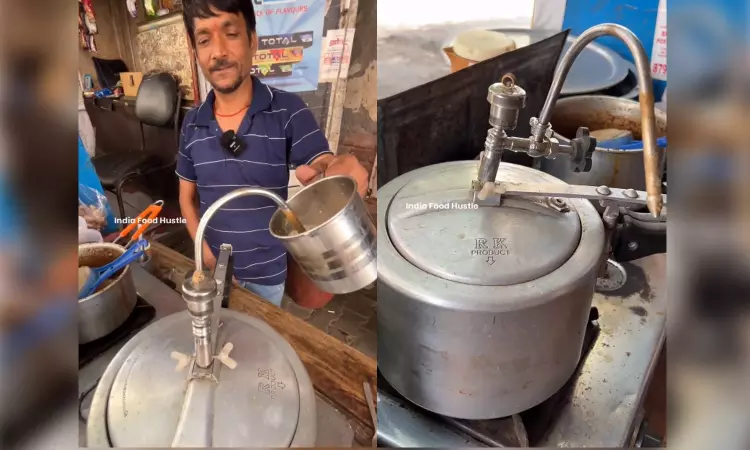 Branded coffee? Check out this viral Cooker Coffee as video captures attention of netizens Branded coffee? Check out this viral Cooker Coffee as video captures attention of netizens